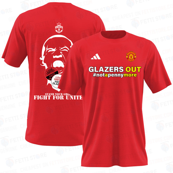 Fight For United Manchester United 2023 Unisex T- Shirt V1