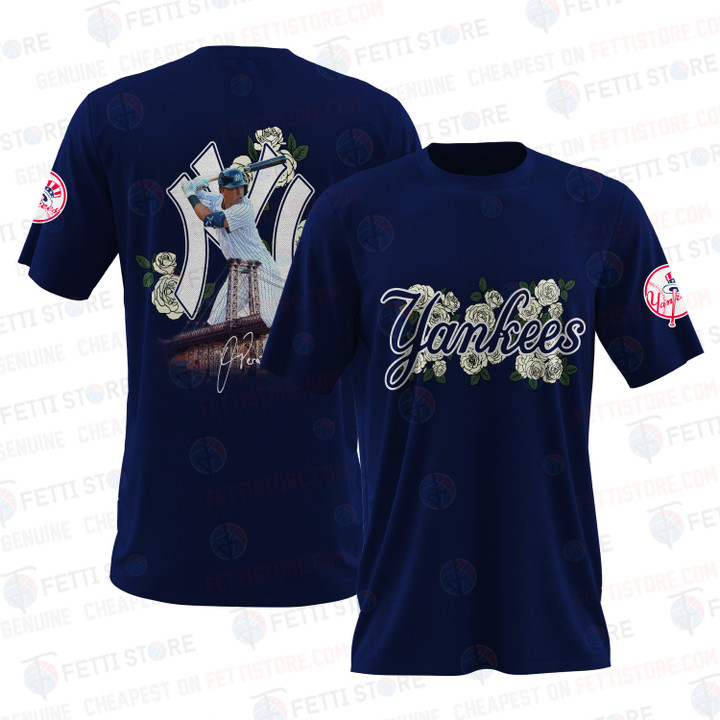 Oswald Peraza New York Yankees Major League Baseball 3D T-Shirt