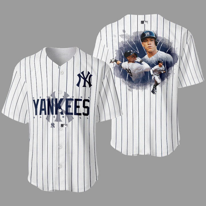 Aaron Judge - New York Yankees AOP Baseball Jersey V8