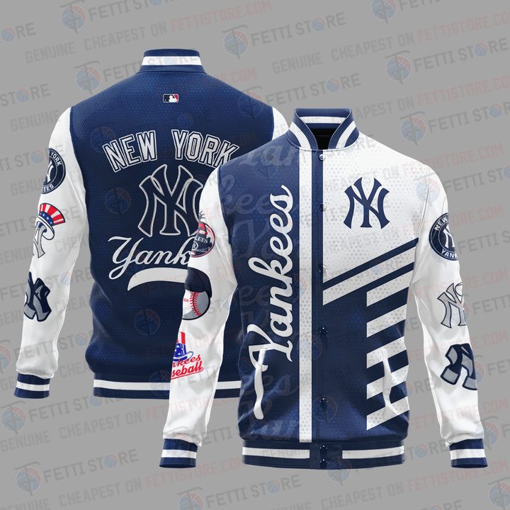 New York Yankees American League Baseball Varsity Jacket SH1 V1