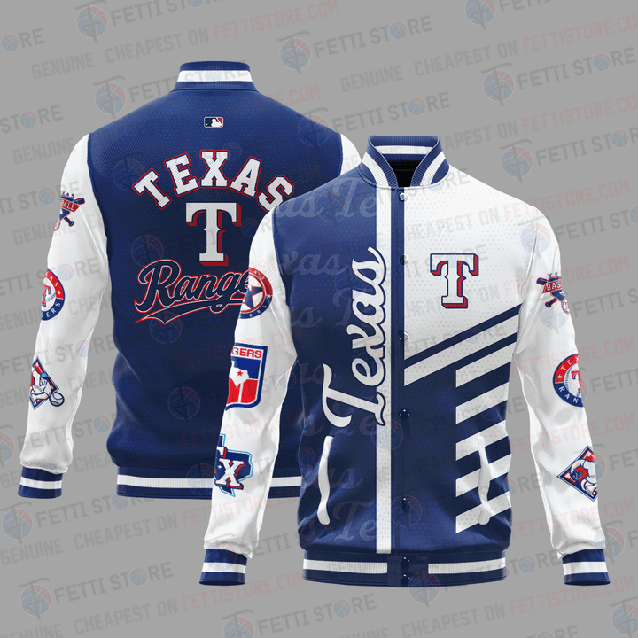 Texas Rangers American League Baseball Varsity Jacket SH1 V1