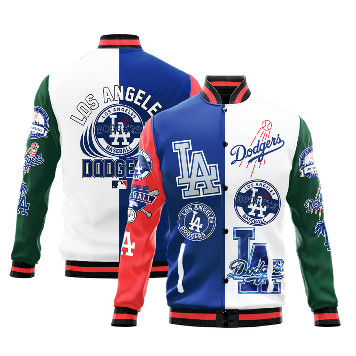 Los Angeles Dodgers Major League Baseball Varsity Jacket STM V3