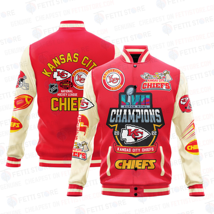 Kansas City Chiefs National Football League Pattern Varsity Jacket