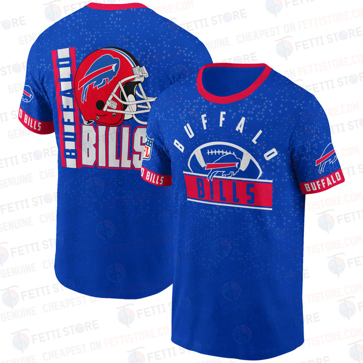 Buffalo Bills American Football League Pattern 3D T-Shirt SH1