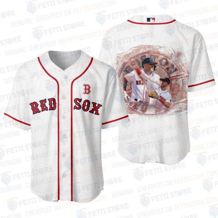Trevor Story - Boston Red Sox AOP Baseball Jersey V10
