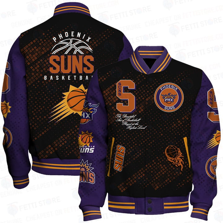 Phoenix Suns National Basketball Association Varsity Jacket SH1 V4