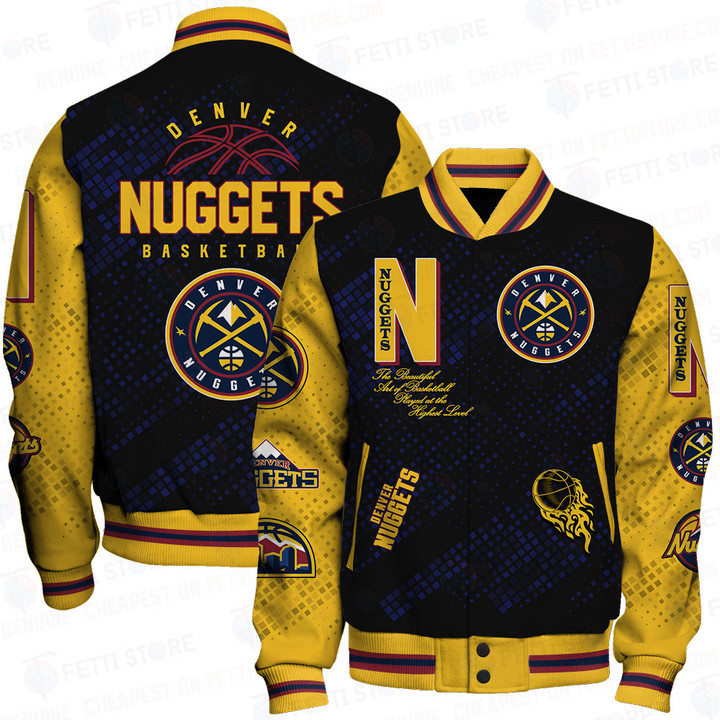Denver Nuggets National Basketball Association Varsity Jacket SH1 V4