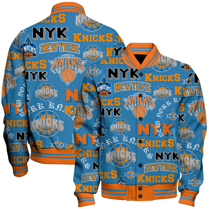 New York Knicks National Basketball Association Varsity Jacket SH1 V6