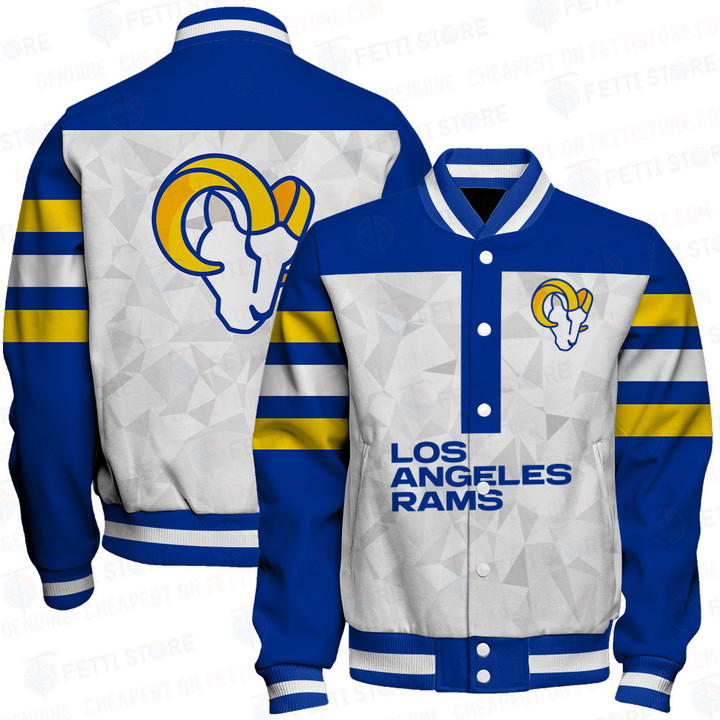 Los Angeles Rams NFL 2023 Starter Thursday Night Gridiron Raglan Unisex Varsity Jacket V6