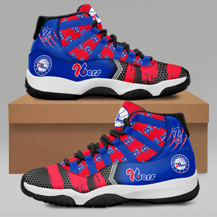 Philadelphia 76ers - National Basketball Association Jordan 11 Shoes SH1