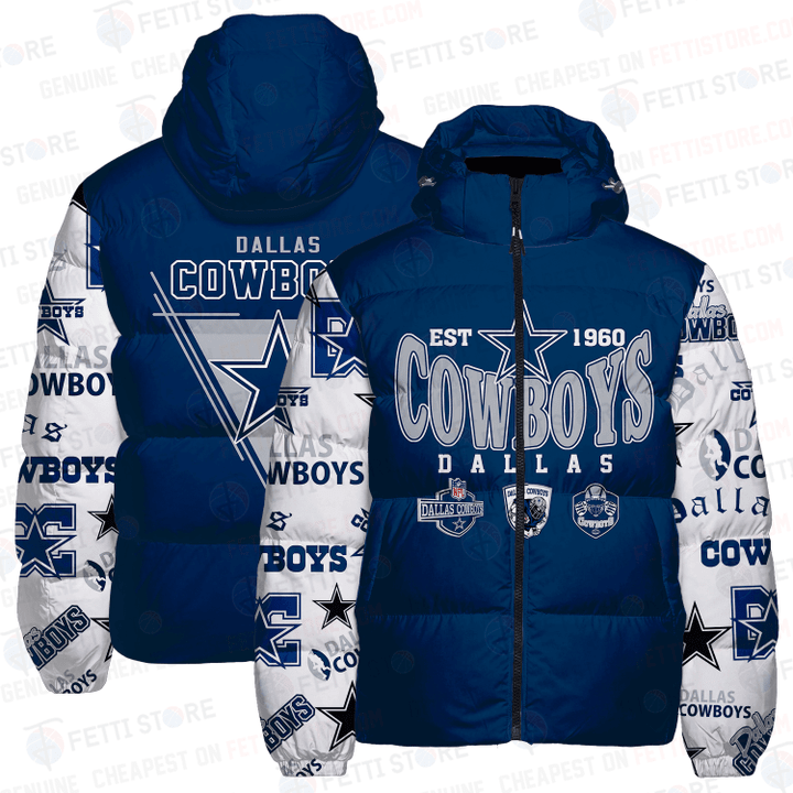 Dallas Cowboys National Football League AOP Unisex Down Jacket SH1 V2