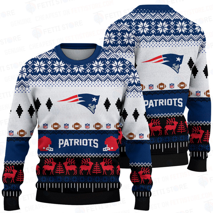 New England Patriots National Football League Christmas Sweater SH1 V1