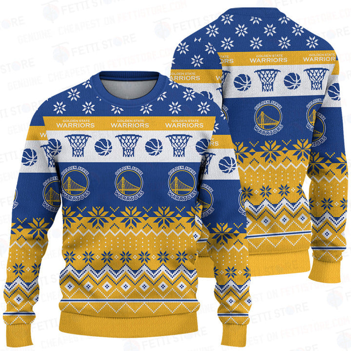 Golden State Warriors National Basketball Association Christmas Sweater SH1 V1