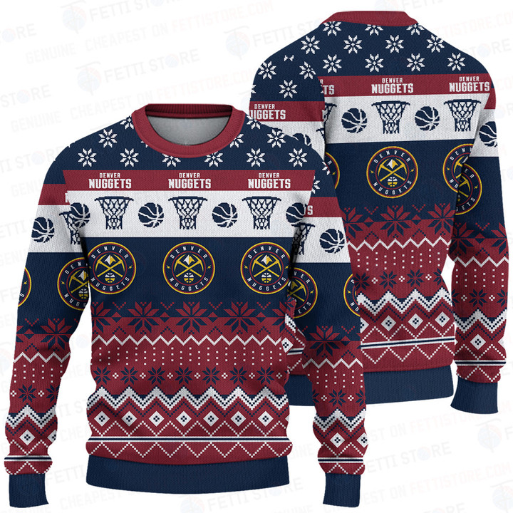Denver Nuggets National Basketball Association Christmas Sweater SH1 V1