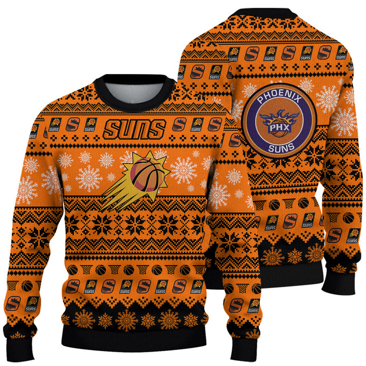Phoenix Suns National Basketball Association Christmas Sweater SH1 V2