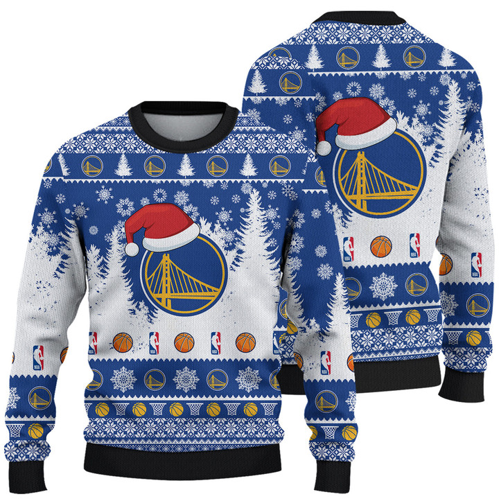 Golden State Warriors National Basketball Association Christmas Sweater SH1 V2