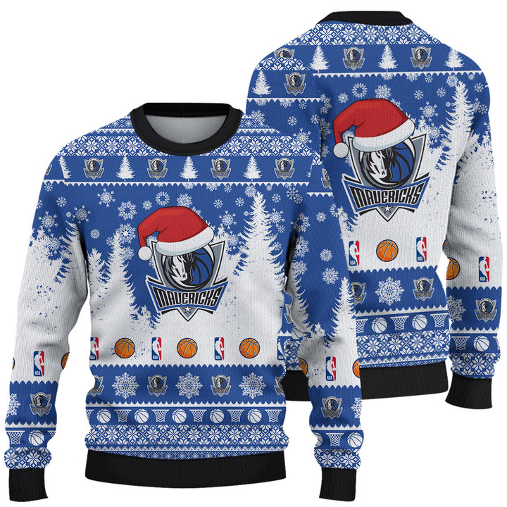 Dallas Mavericks National Basketball Association Christmas Sweater SH1 V2
