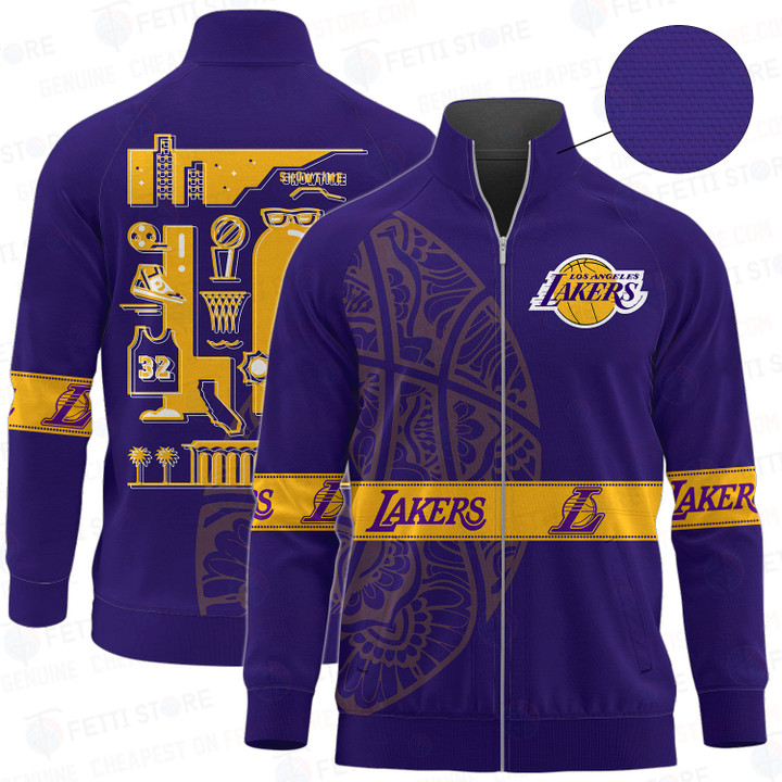 Los Angeles Lakers National Basketball Association Jacket STM V5