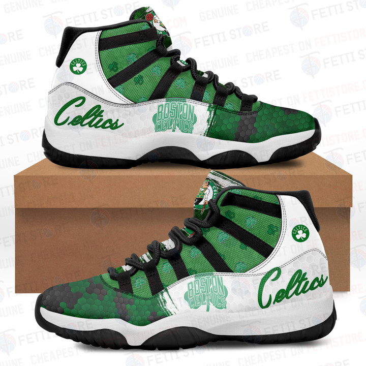 Boston Celtics - National Basketball Association Jordan 11 Shoes STM V1