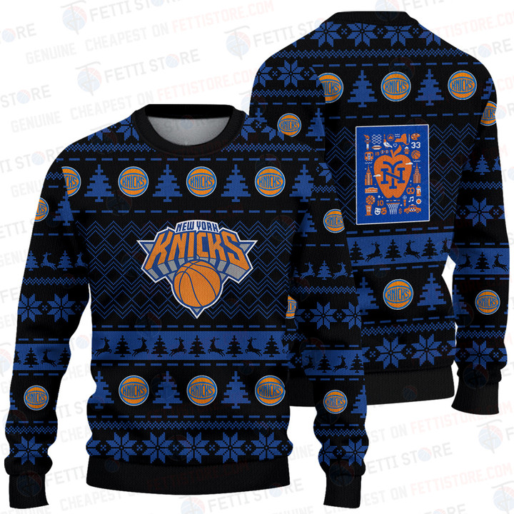 New York Knicks National Basketball Association AOP Sweatshirt STM V1