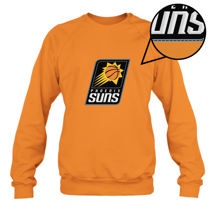 Phoenix Suns Embroidered Sweatshirt National Basketball Association 2024 STM V1