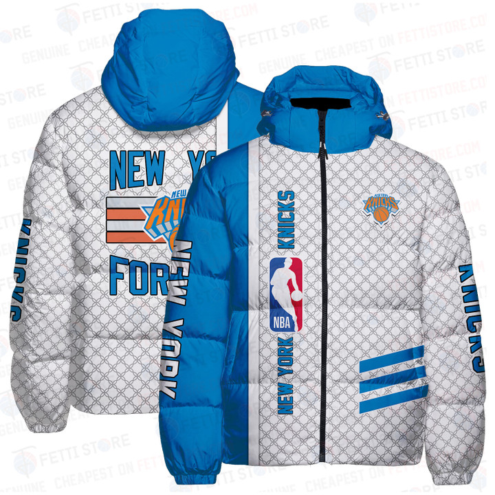New York Knicks National Basketball Association Unisex Down Jacket STM V8