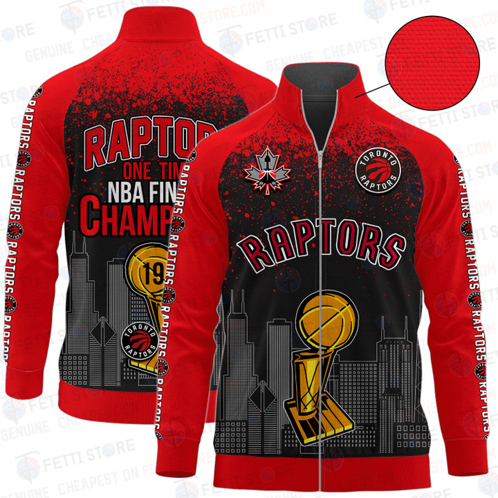 Toronto Raptors National Basketball Association 2024 Unisex Stand Collar Jacket STM V4