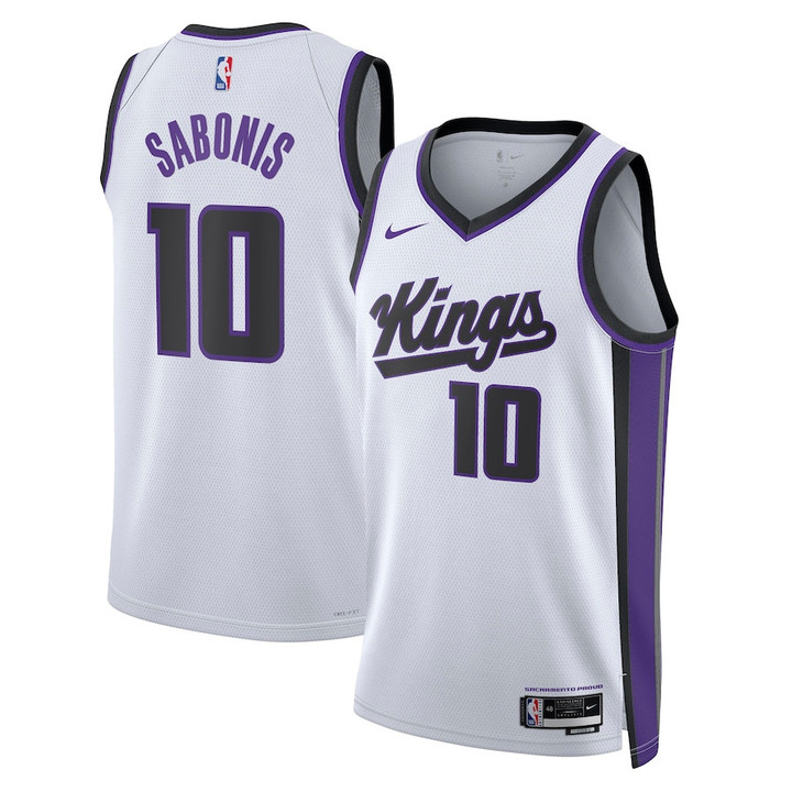 Sacramento Kings Swingman Jersey Domantas Sabonis - White