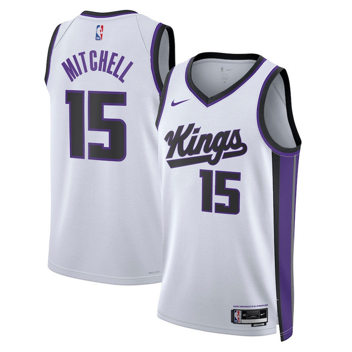 Sacramento Kings Swingman Jersey Davion Mitchell - White