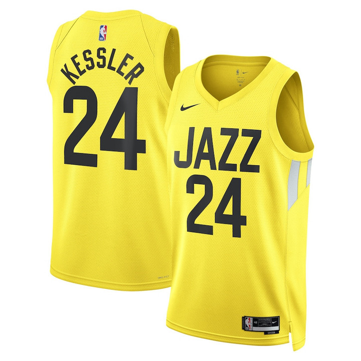 Utah Jazz Swingman Jersey Walker Kessler - Gold