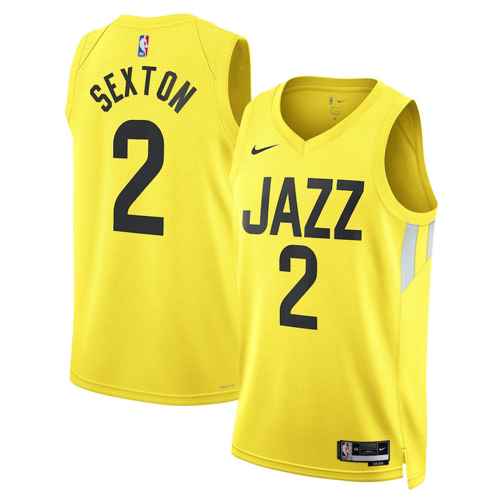 Utah Jazz Swingman Jersey Colin Sexton - Gold