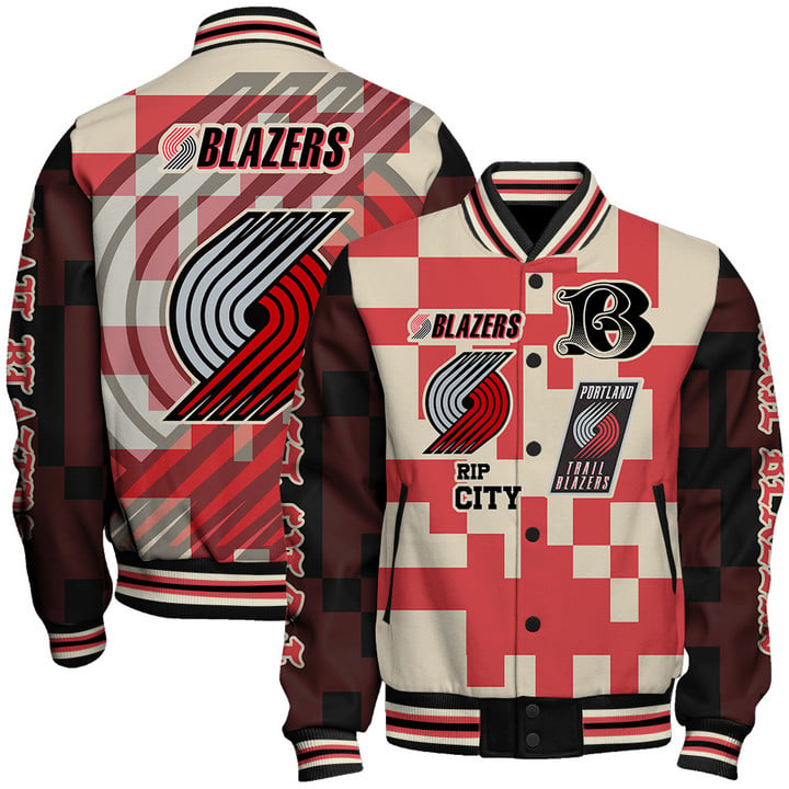 Portland Trail Blazers - National Basketball Association AOP Varsity Jacket  V22