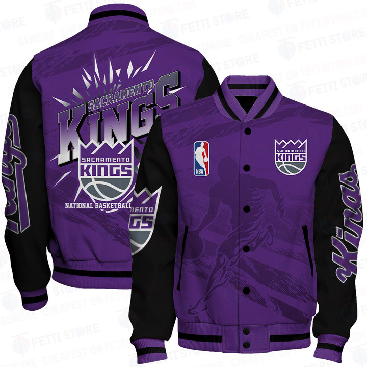 Sacramento Kings - National Basketball Association Print Varsity Jacket SFAT V27