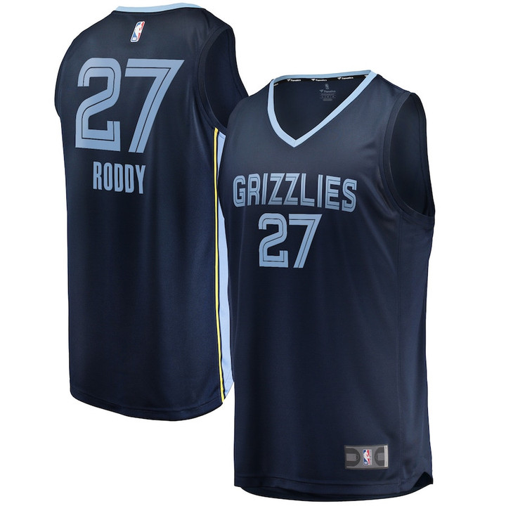 Memphis Grizzlies Icon Edition Swingman Jersey David Roddy - Navy