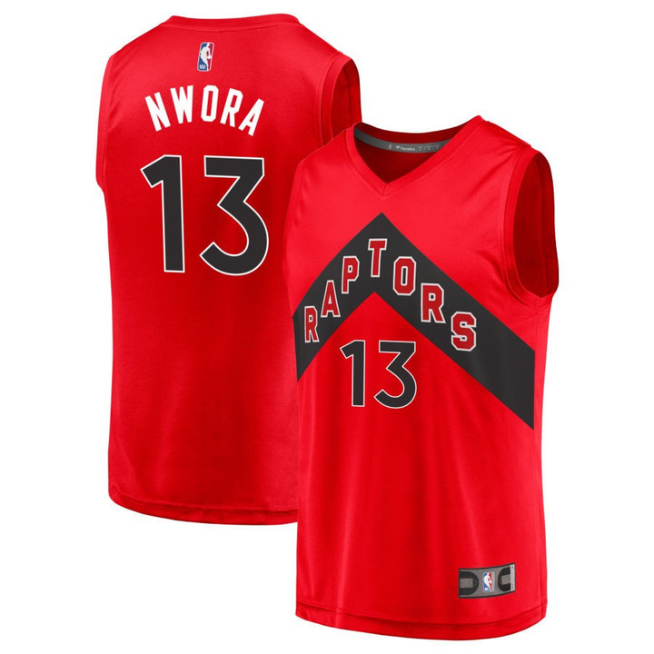 Toronto Raptors Swingman Jersey Jordan Nwora - Red