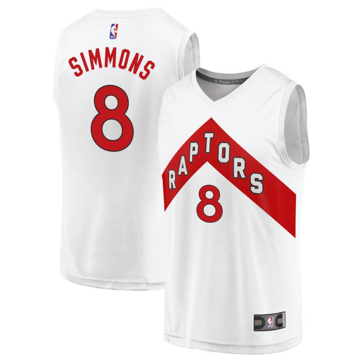 Toronto Raptors Edition Swingman Jersey Swingman Jersey Kobi Simmons - White