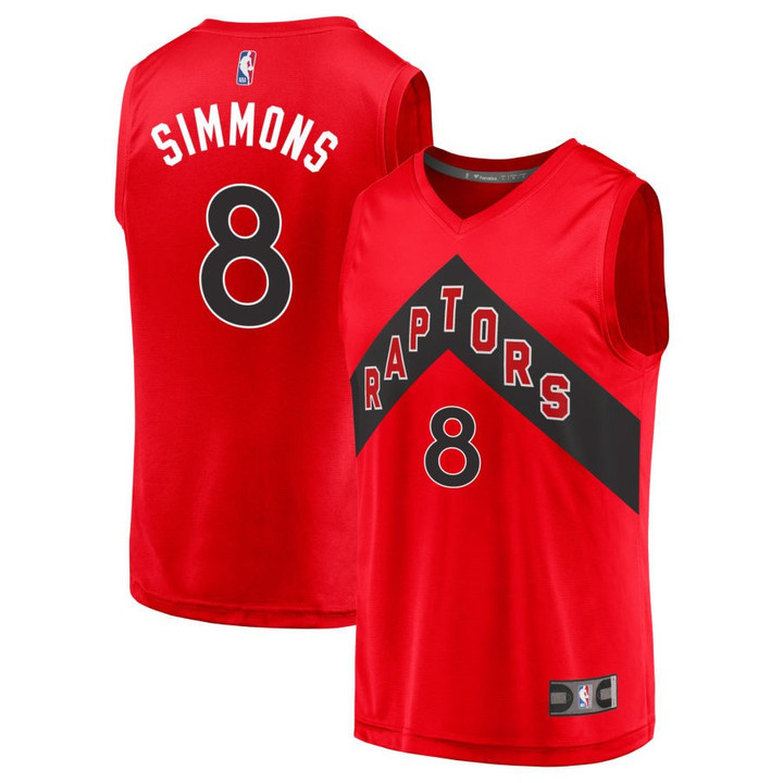 Toronto Raptors Swingman Jersey Kobi Simmons - Red
