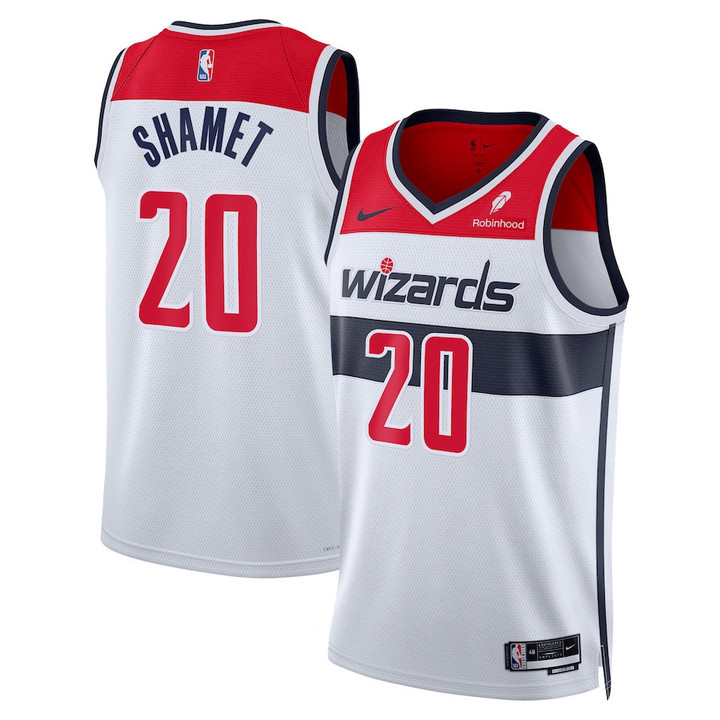 Washington Wizards Nike Icon Edition Swingman Jersey Landry Shamet - White