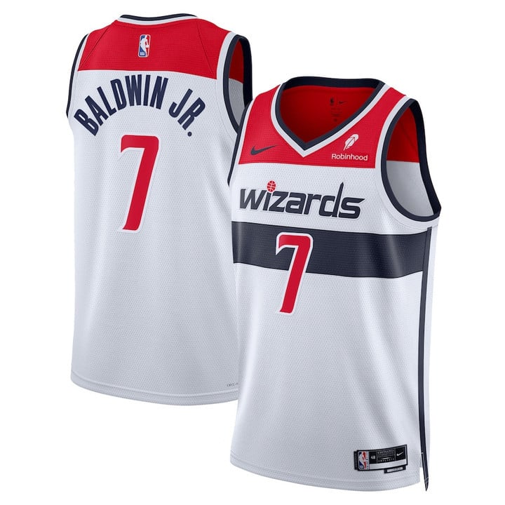 Washington Wizards Nike Icon Edition Swingman Jersey Patrick Baldwin Jr. - White