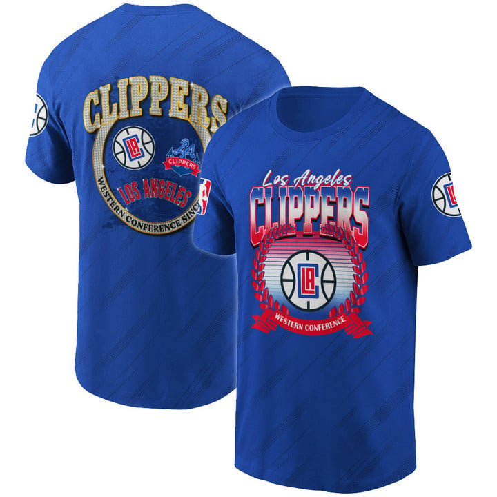 Los Angeles Clippers NBA Playoffs New Design Basketball Pattern 3D T-Shirt V8