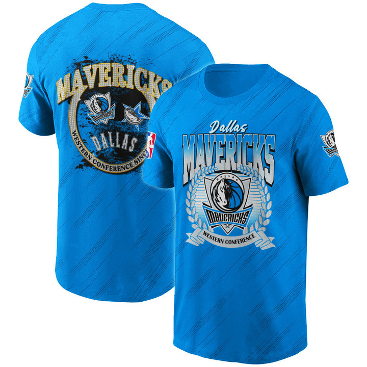 Dallas Mavericks NBA Playoffs New Design Basketball Pattern 3D T-Shirt V8