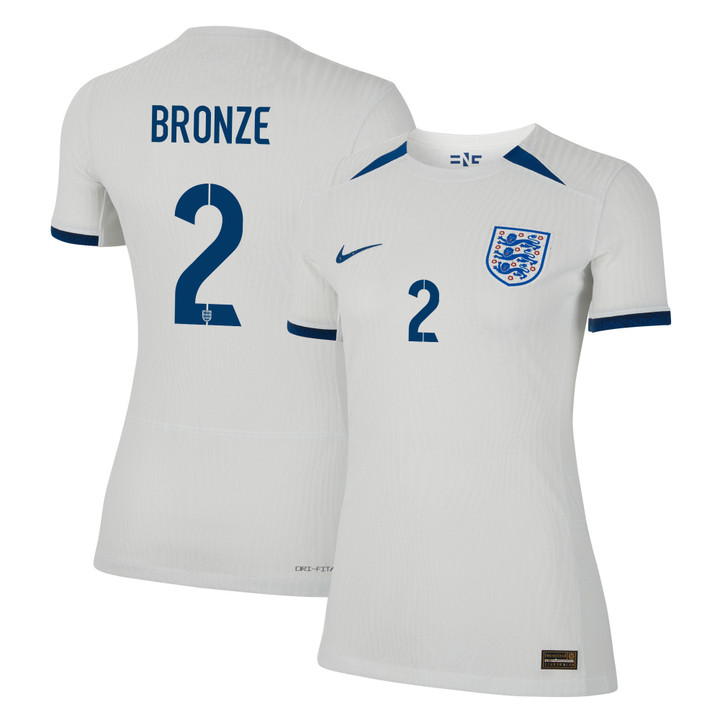 Lucy Bronze 2 England Women's National Team 2023-24 World Cup Home Women Jersey