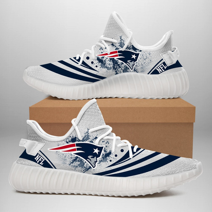 New England Patriots Yeezy Boost Sneakers Shoes SH1