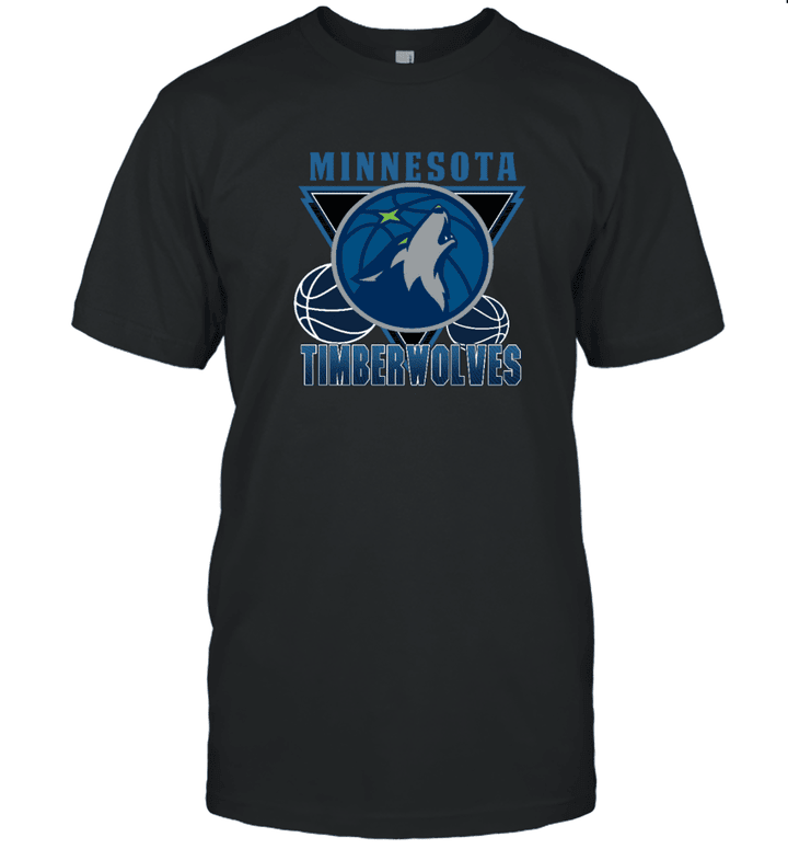Minnesota Timberwolves Style NBA Playoffs New Design Basketball Pattern 2D T shirt