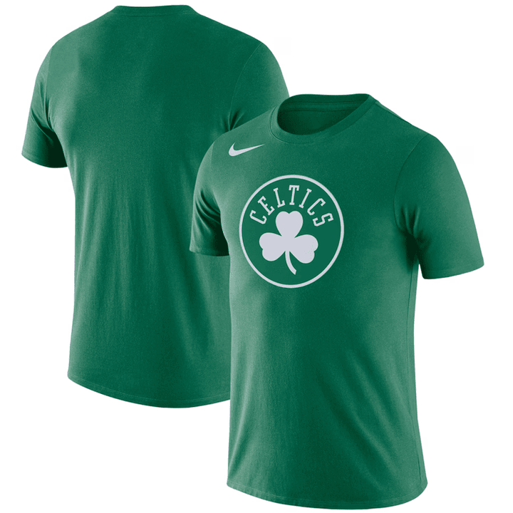 Boston Celtics Logo 2024 NBA Season Print 2D T Shirt