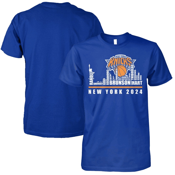 New York Knicks National Basketball Association City 2D T-shirt