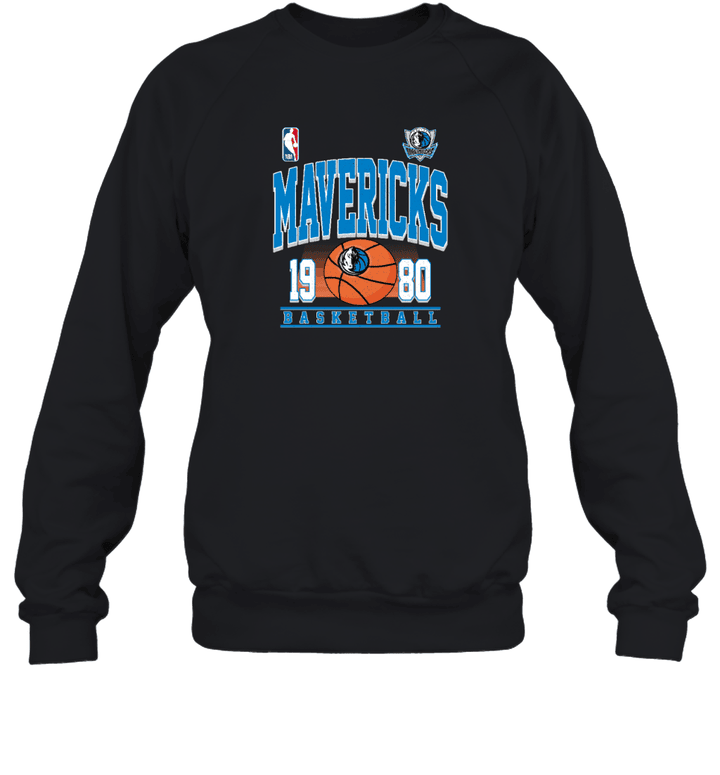 Dallas Mavericks Est NBA Basketball Pattern Print 2D Sweatshirt