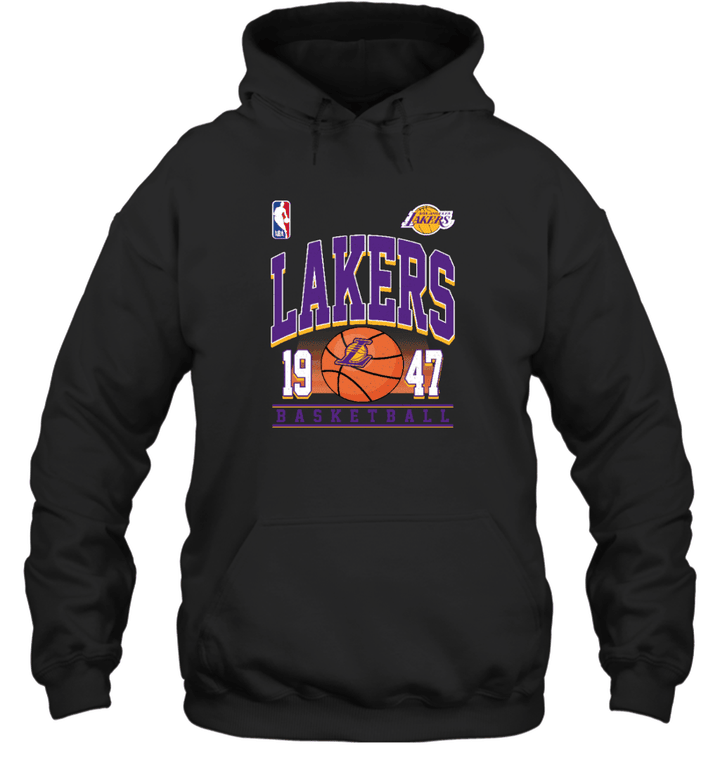 Los Angeles Lakers Est NBA Basketball Pattern Print 2D Hoodie