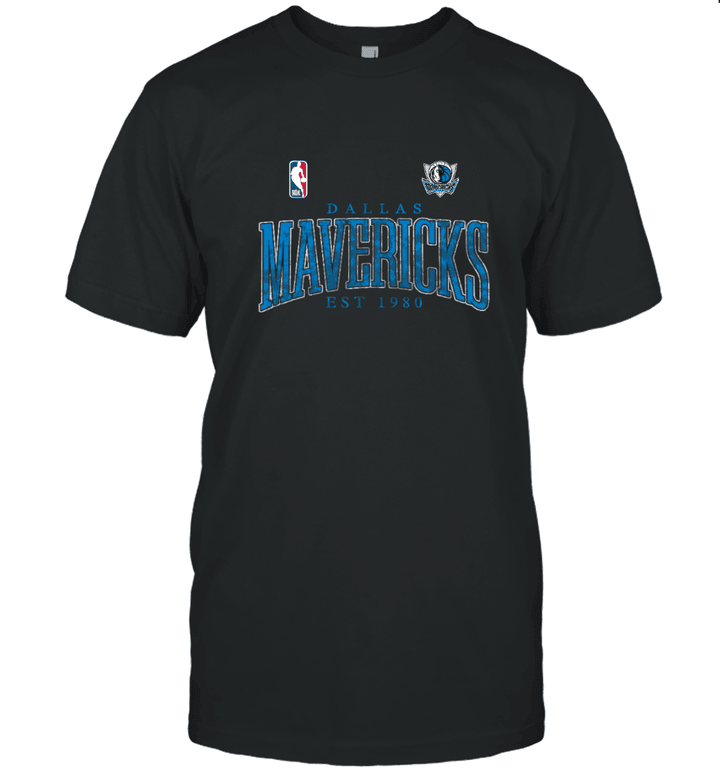 Dallas Mavericks Est NBA Basketball Logo Pattern Print 2D T shirt