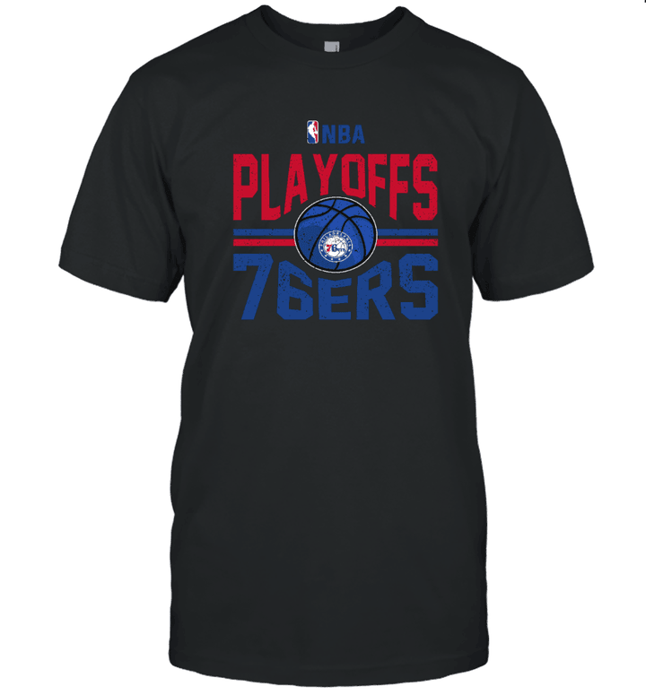 Philadelphia 76ers Style NBA Playoffs New Design Basketball 2D T shirt